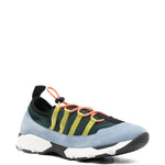 Sneakers running con lacci in lycra multicolore Marni - uomo 