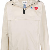 Giacca con cappuccio x K-Way in beige - unisex 