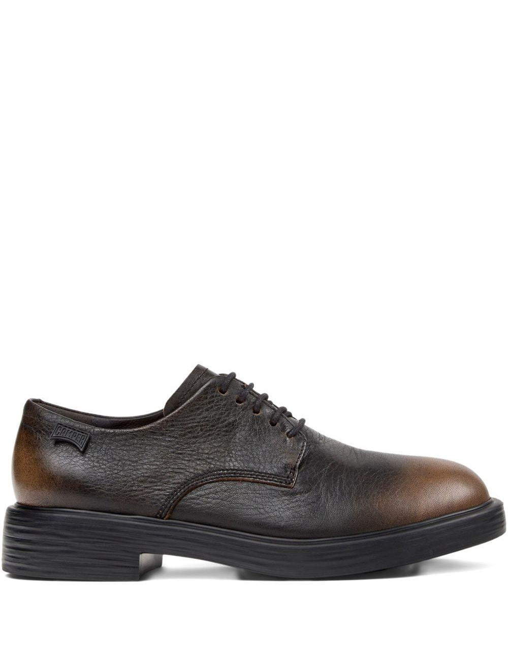 Derby stringate dean in nero e marrone Camper - uomo 