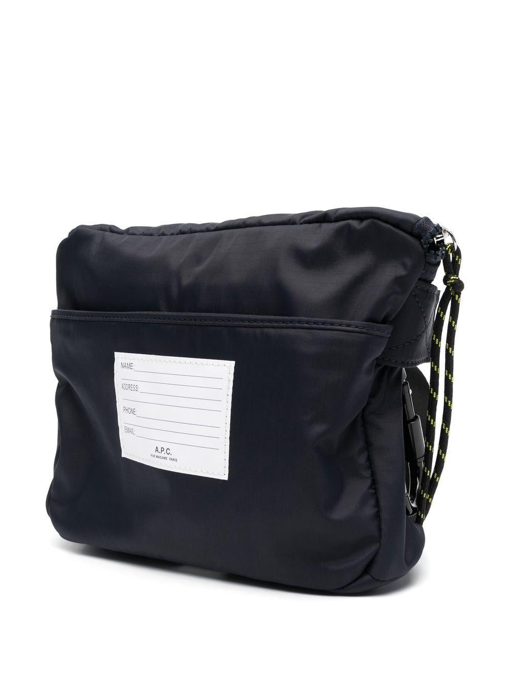 Marsupio Treck blu navy uomo 