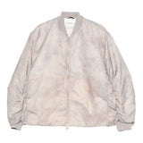 Bomber con zip in beige Oamc peacemaker - uomo 