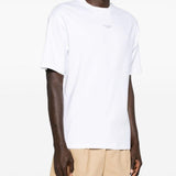 T-shirt con stampa in bianco Drole de monsieur - uomo 