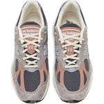 Sneakers 991v2 con inserti traforati in grigio New balance - unisex 