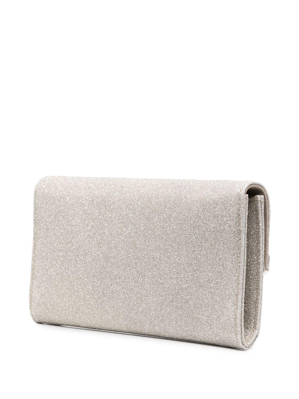 Clutch Emmie in platino Jimmy choo - donna 