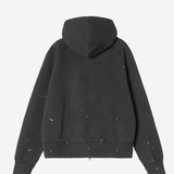 Felpa con cappuccio painter in nero carhartt wip - donna 