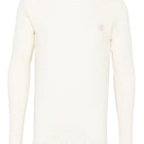 T-shirt a maniche lunghe a coste in beige Ranra - uomo 