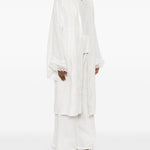 Kimono in pizzo in bianco Maurizio - donna 