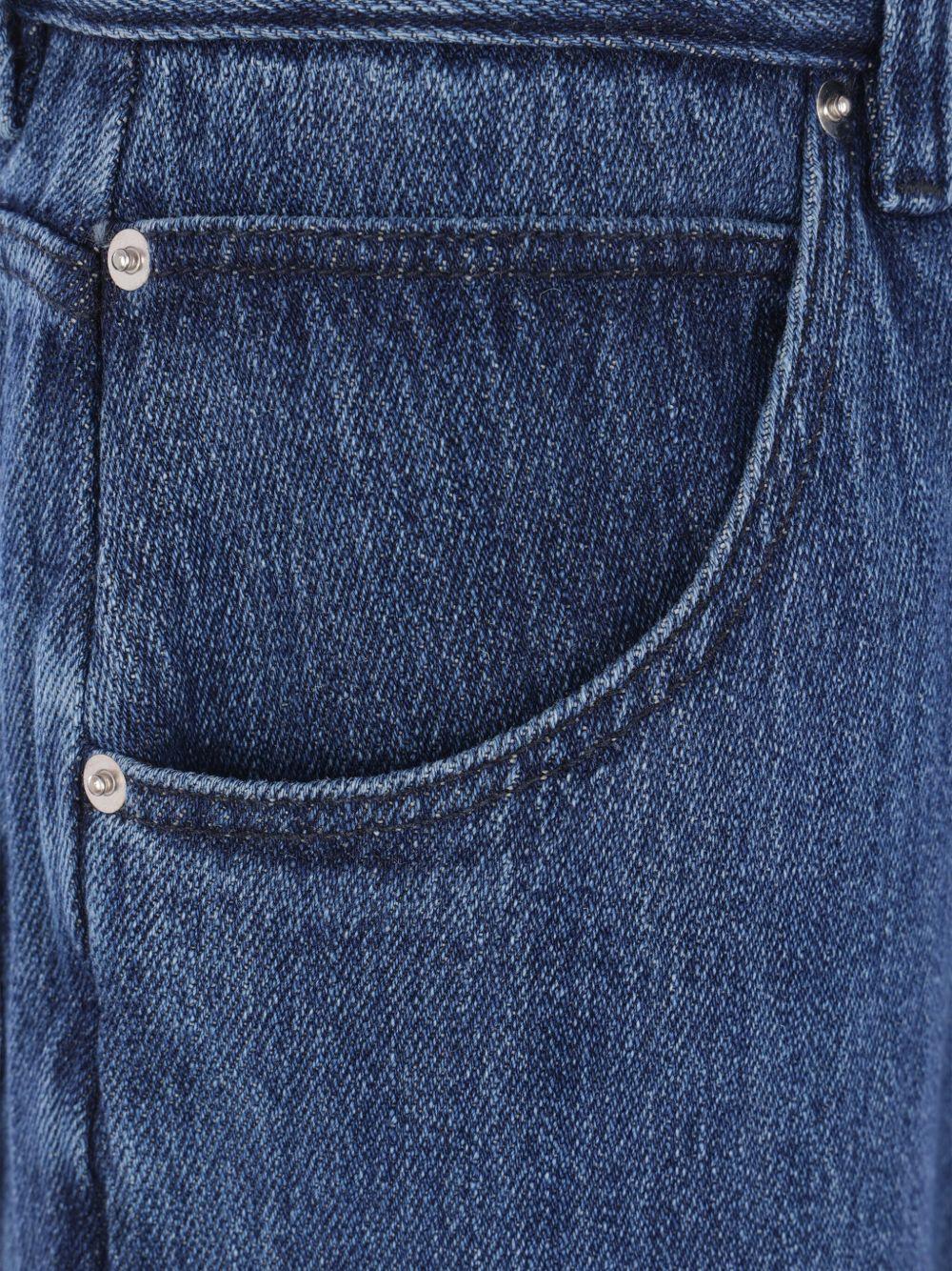 Jeans a gamba dritta in blu Namacheko - uomo 