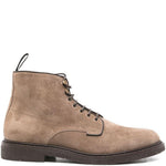 Stivaletti in suede in marrone Henderson baracco - uomo 