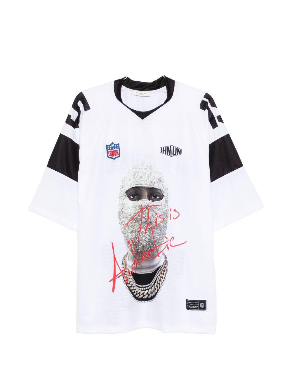 T-shirt Authentic in bianco Ih nom uh nit - uomo 