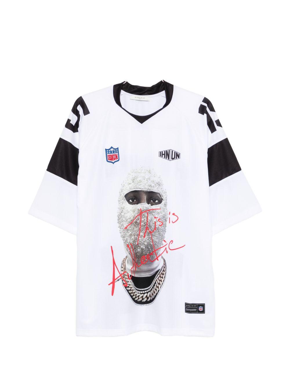 T-shirt Authentic in bianco Ih nom uh nit - uomo 