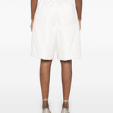 Shorts plato in bianco dries van noten - donna 