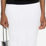 Gonna midi a matita album in bianco Maxmara - donna 