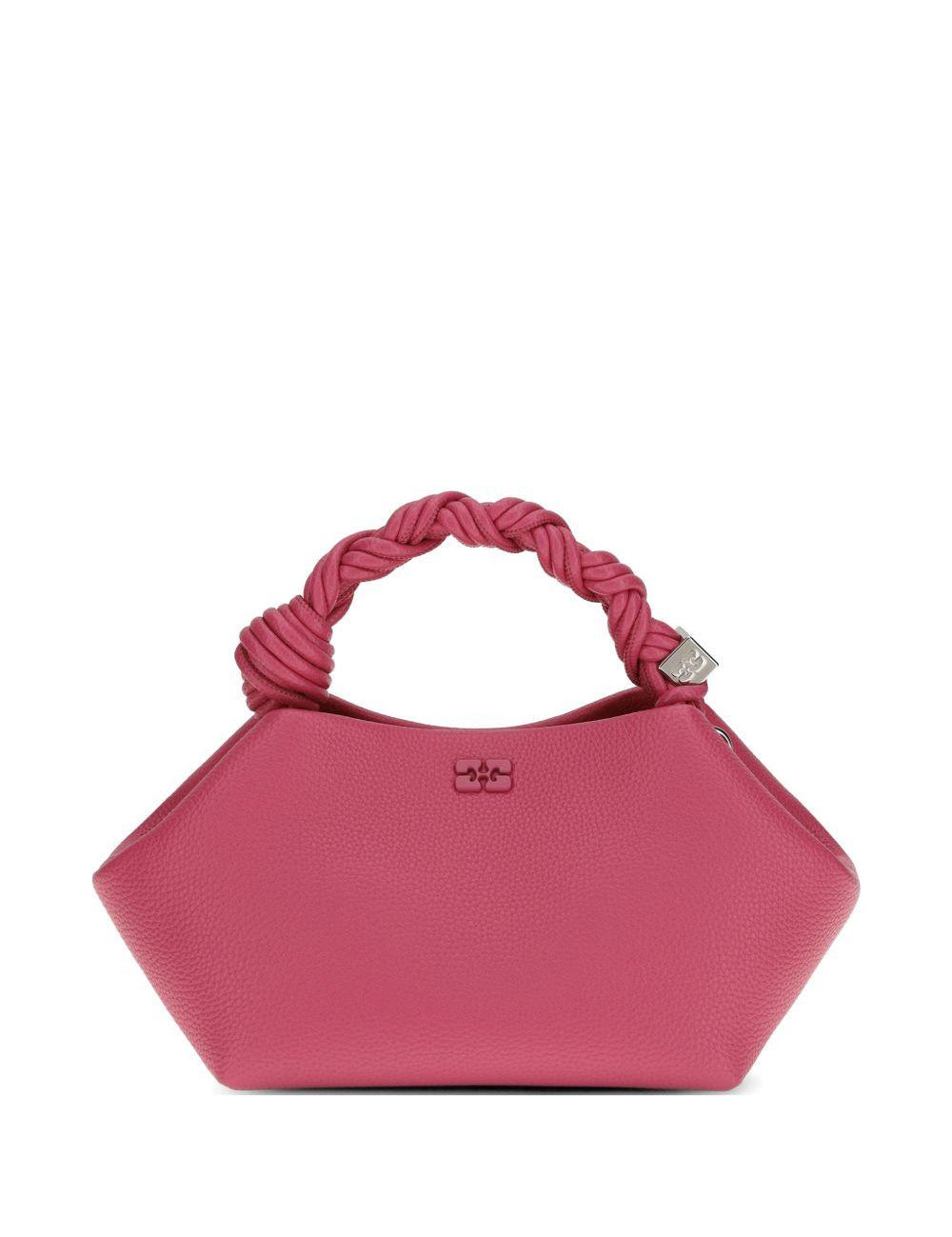 BORSA A MANO BOU SMALL IN ROSA GANNI - DONNA 