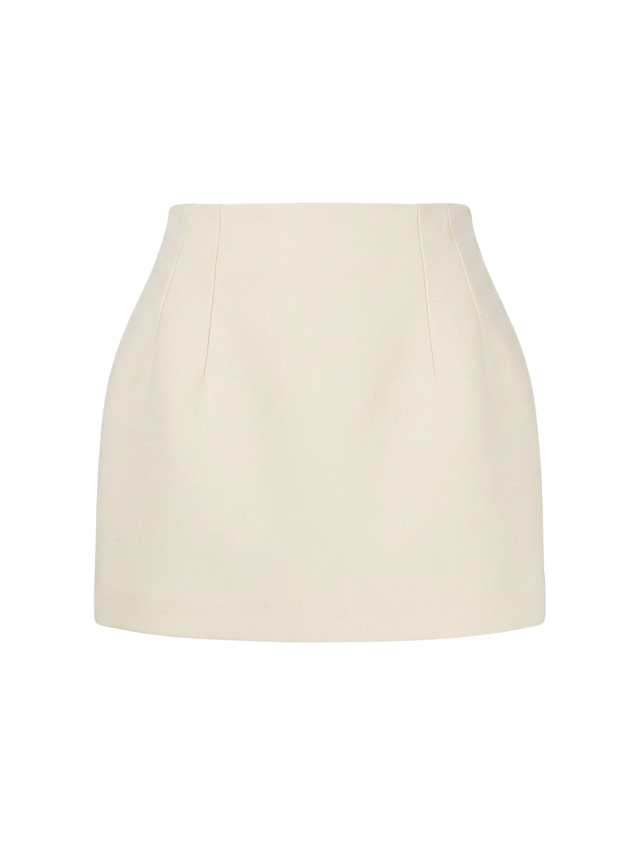 Minigonna new contour in bianco Wardrobe NYC - donna 