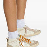 sneakers mid star in suede multicolore golden goose - donna 