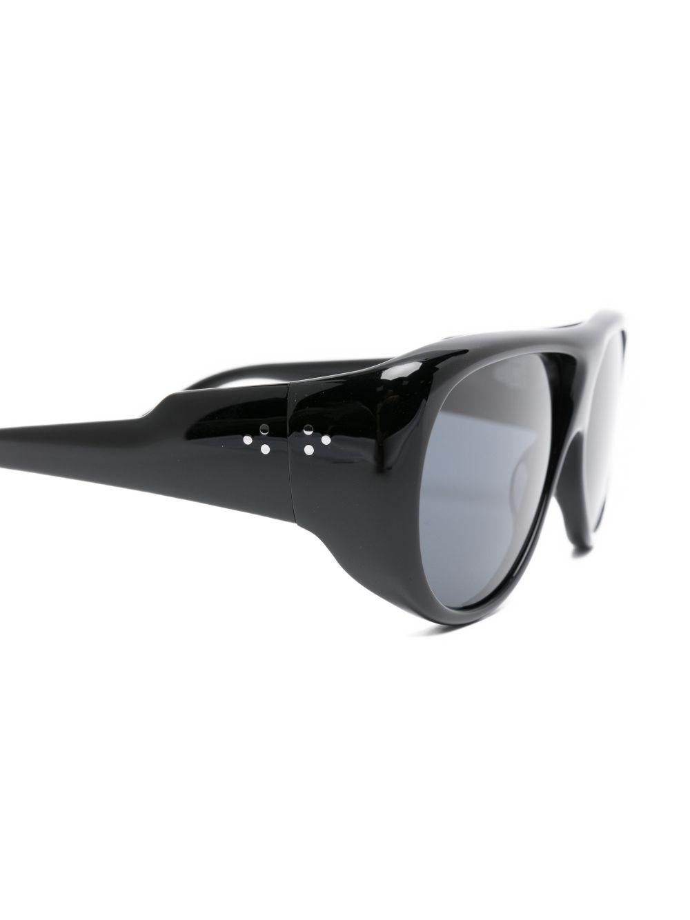 Occhiali da sole con montatura ovale in nero Port tanger - unisex 