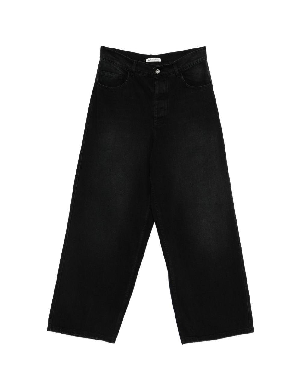 Jeans con bottoni in nero Ymc - uomo 