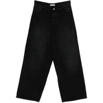 Jeans con bottoni in nero Ymc - uomo 