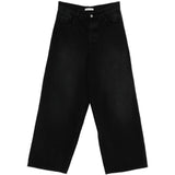 Jeans con bottoni in nero Ymc - uomo 