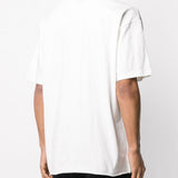 T-shirt oversize Biggie in bianco Ksubi - uomo 