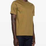 T-shirt a maniche corte in verde Zegna - uomo 