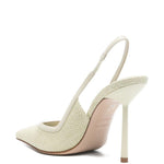 Decollete chanel vivienne  in verde Le silla - donna 