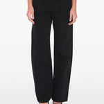 Jeans Bonnie con cinque tasche in nero Khaite - donna 
