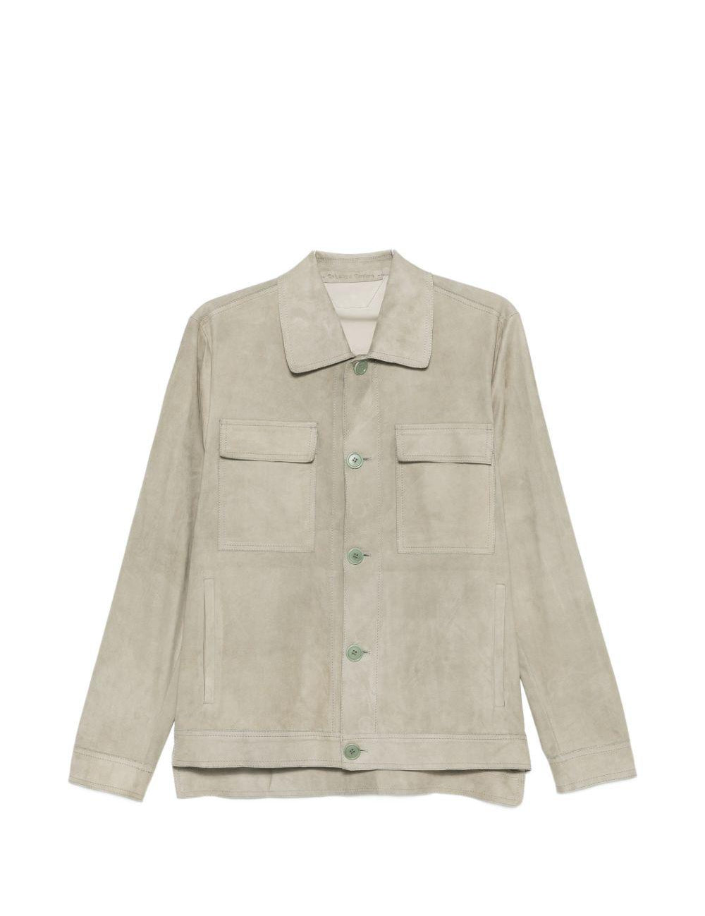 Giacca con tasche applicate in beige Salvatore santoro - uomo 