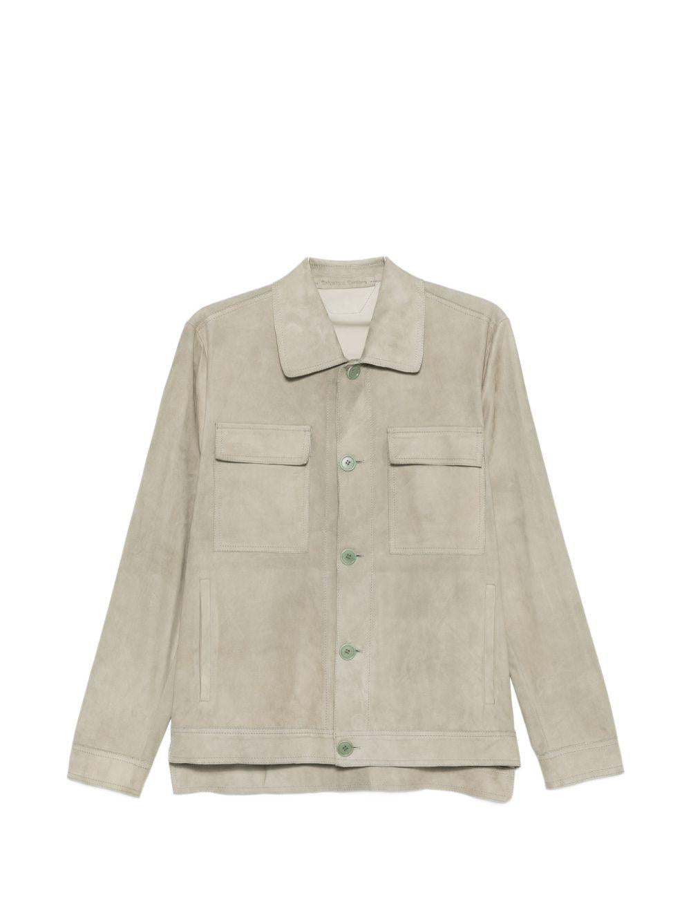 Giacca con tasche applicate in beige Salvatore santoro - uomo 