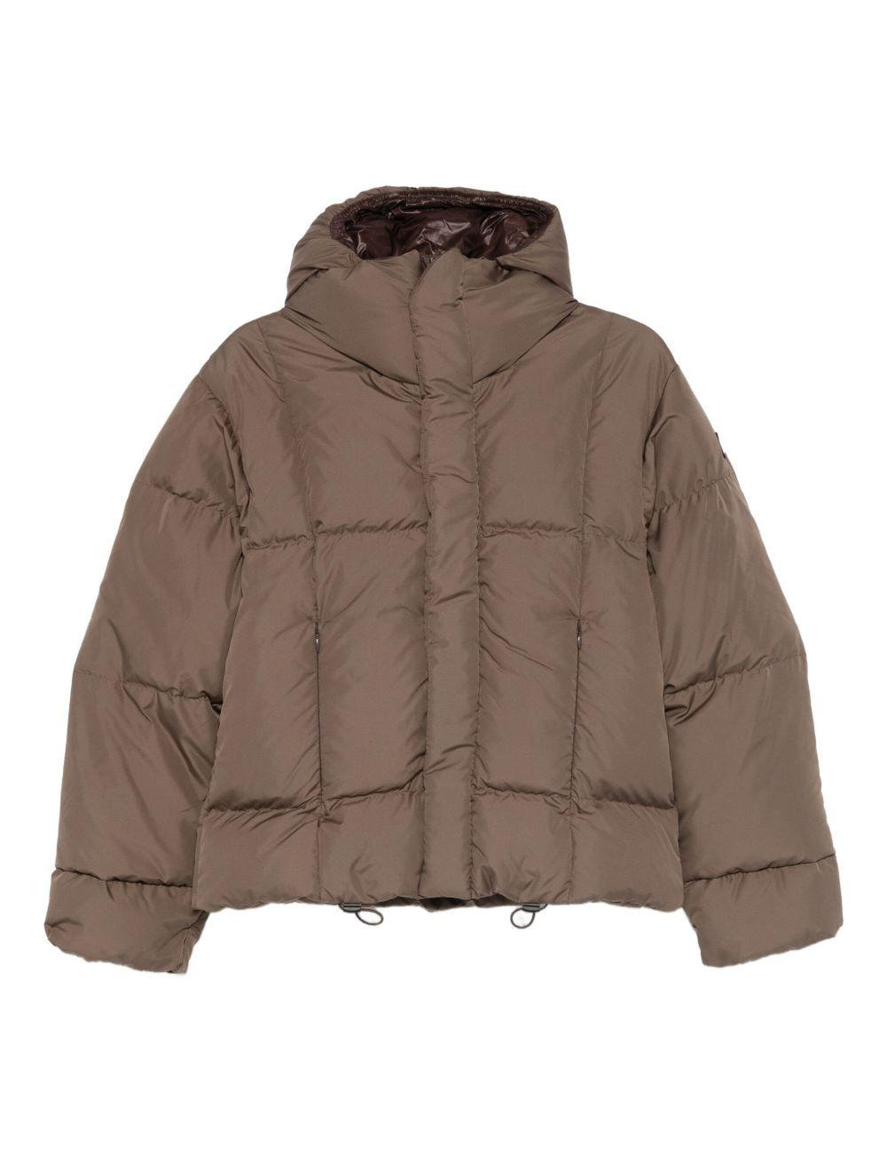 Piumino W Oaks Gda con cappuccio in marrone Bacon - donna 