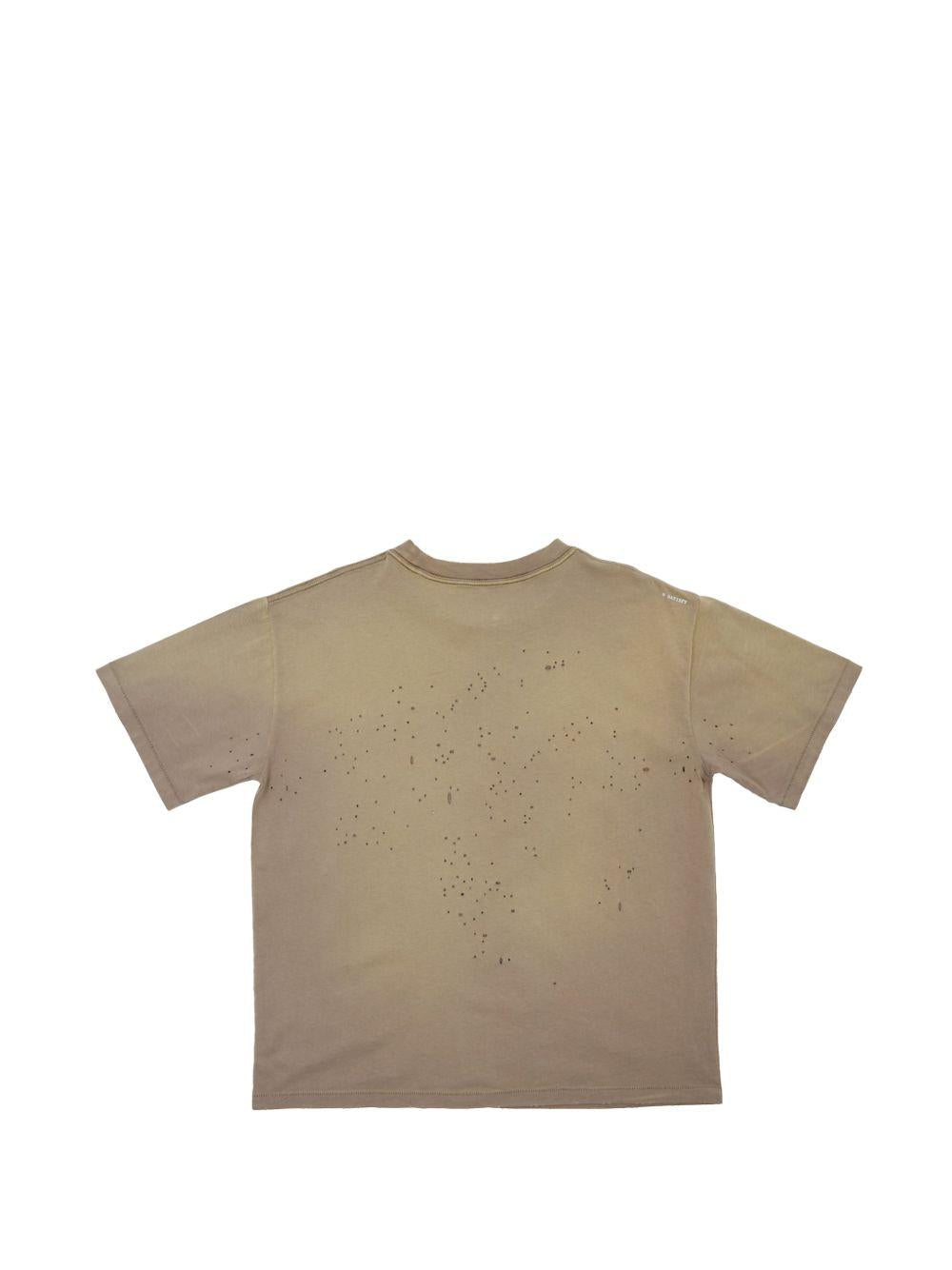 T-shirt MothTech™ in beige Satisfy - unisex 