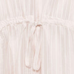 Camicia a righe dalida in avorio The latest - donna 