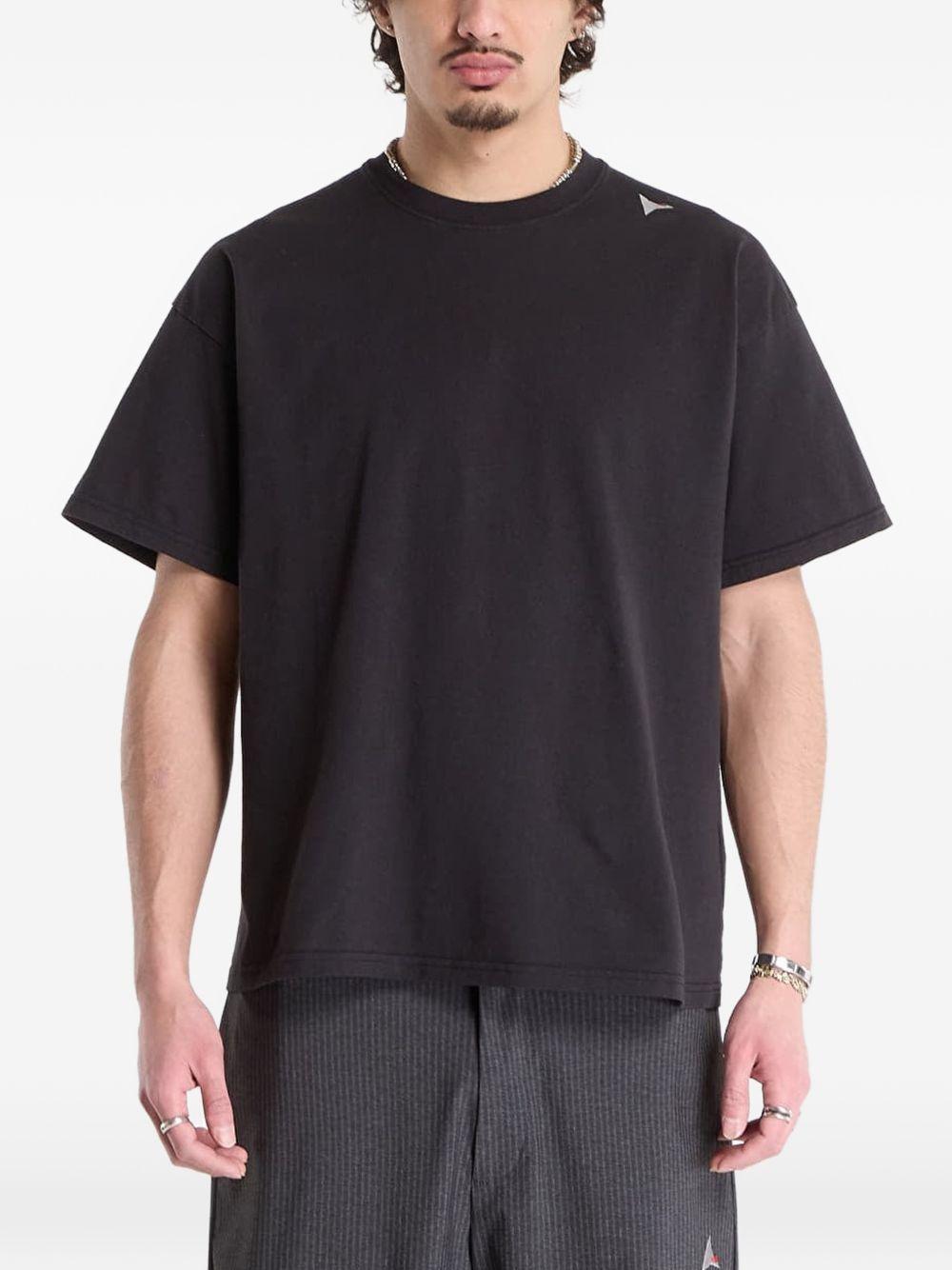 T-shirt con logo in nero Roa - uomo 