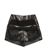 Minigonna temple in nero Rick owens - donna 