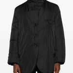 Giacca imbottita a collo alto in nero Yohji yamamoto - uomo 