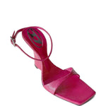 Sandali con zeppa D-Amber in rosa Diesel - donna 