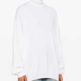 Maglione Golden M in bianco Moschino - donna 