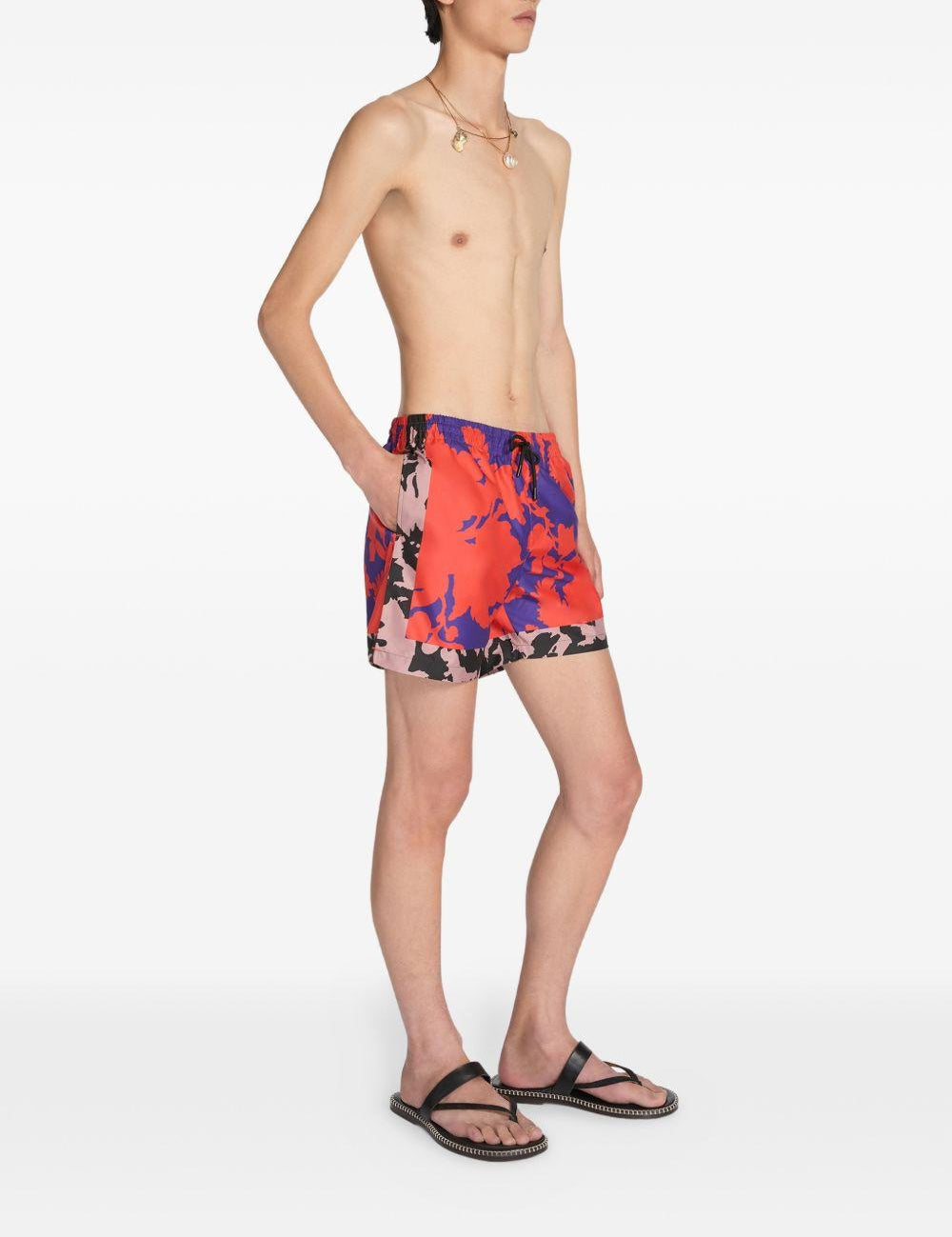 Costume con stampa phibbs multicolore 