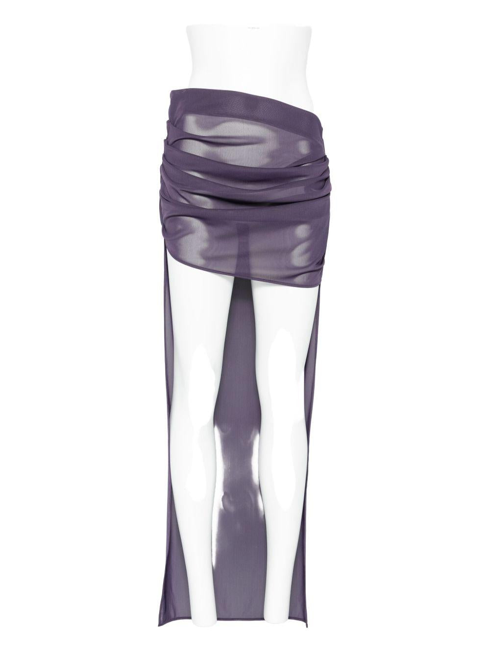 Gonna mini in mesh in viola  Alex perry - donna 