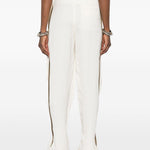 Pantaloni con taschein bianco Entire Studios - donna 