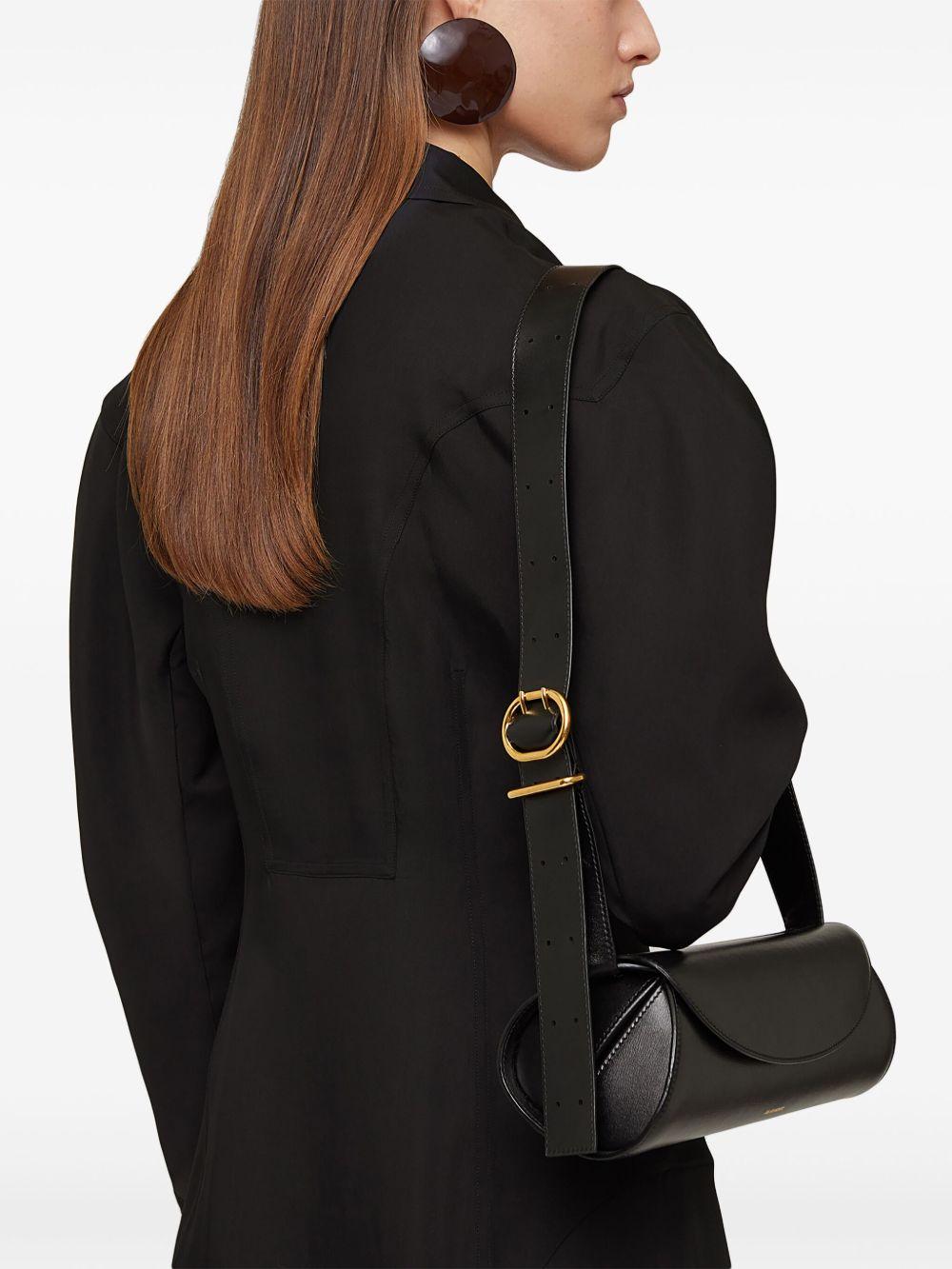 Borsa a spalla Cannolo in nero Jil sander - donna 