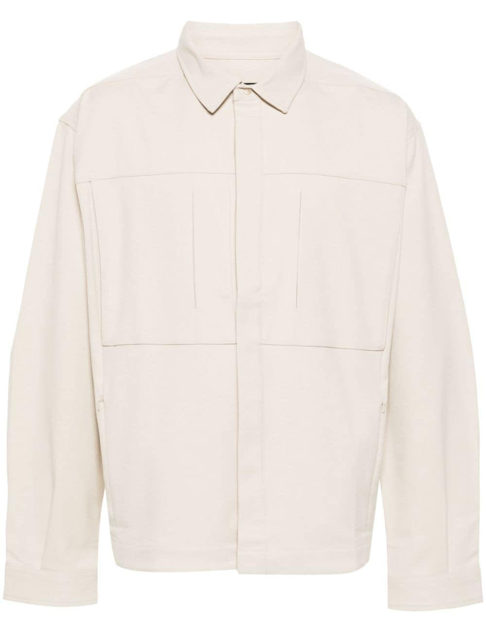 Camicia Duty in bianco di ENTIRE STUDIOS - Unisex 