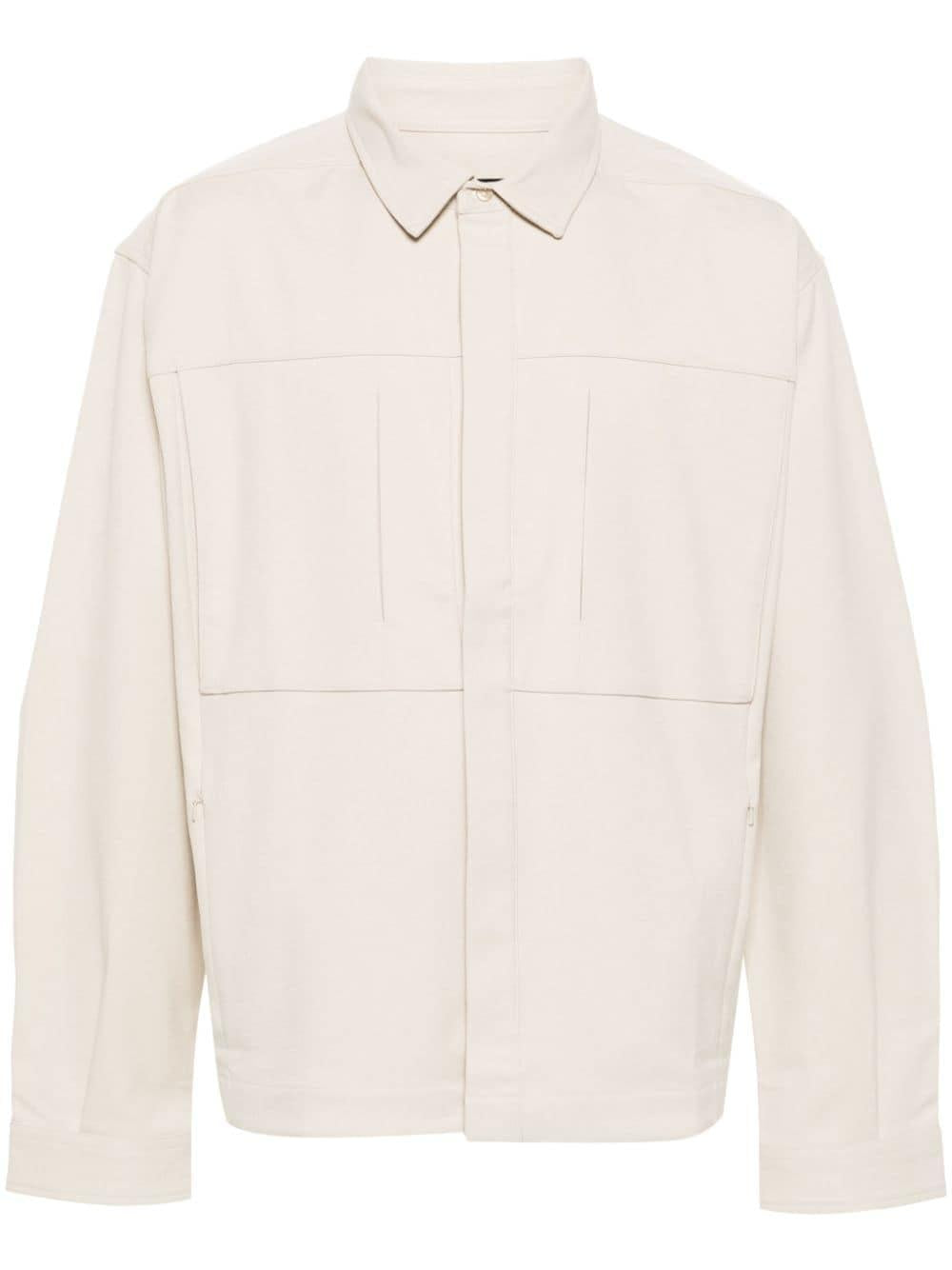 Camicia Duty in bianco di ENTIRE STUDIOS - Unisex 