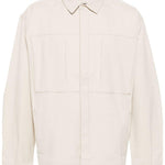 Camicia Duty in bianco di ENTIRE STUDIOS - Unisex 