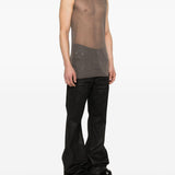 Canotta basic in grigio Rick owens - uomo 
