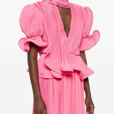 Top con ruches in rosa Rowen rose - donna 