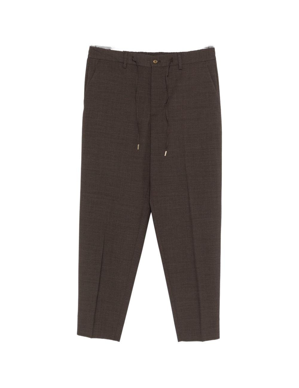 Pantaloni con coulisse covents in marrone Briglia 1949 - uomo 