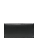 Portafoglio T-lock in pelle in nero Toteme - donna 