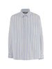 Jacquemus Camargue Shirt in Light Blue and Grey - men